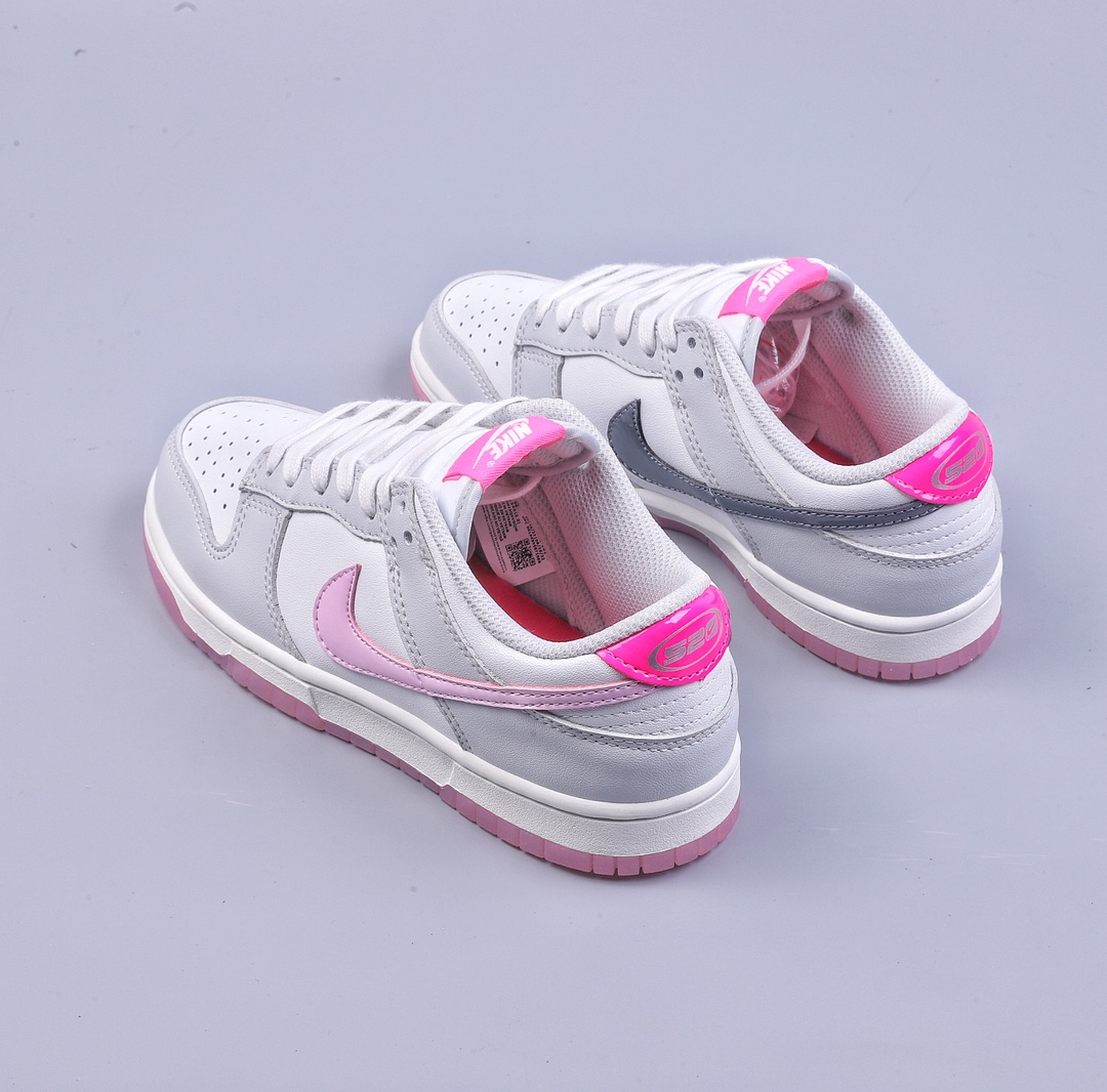 Nike Dunk Low ” 520 Summit White and Pink Foam ” pink white FN3451-161