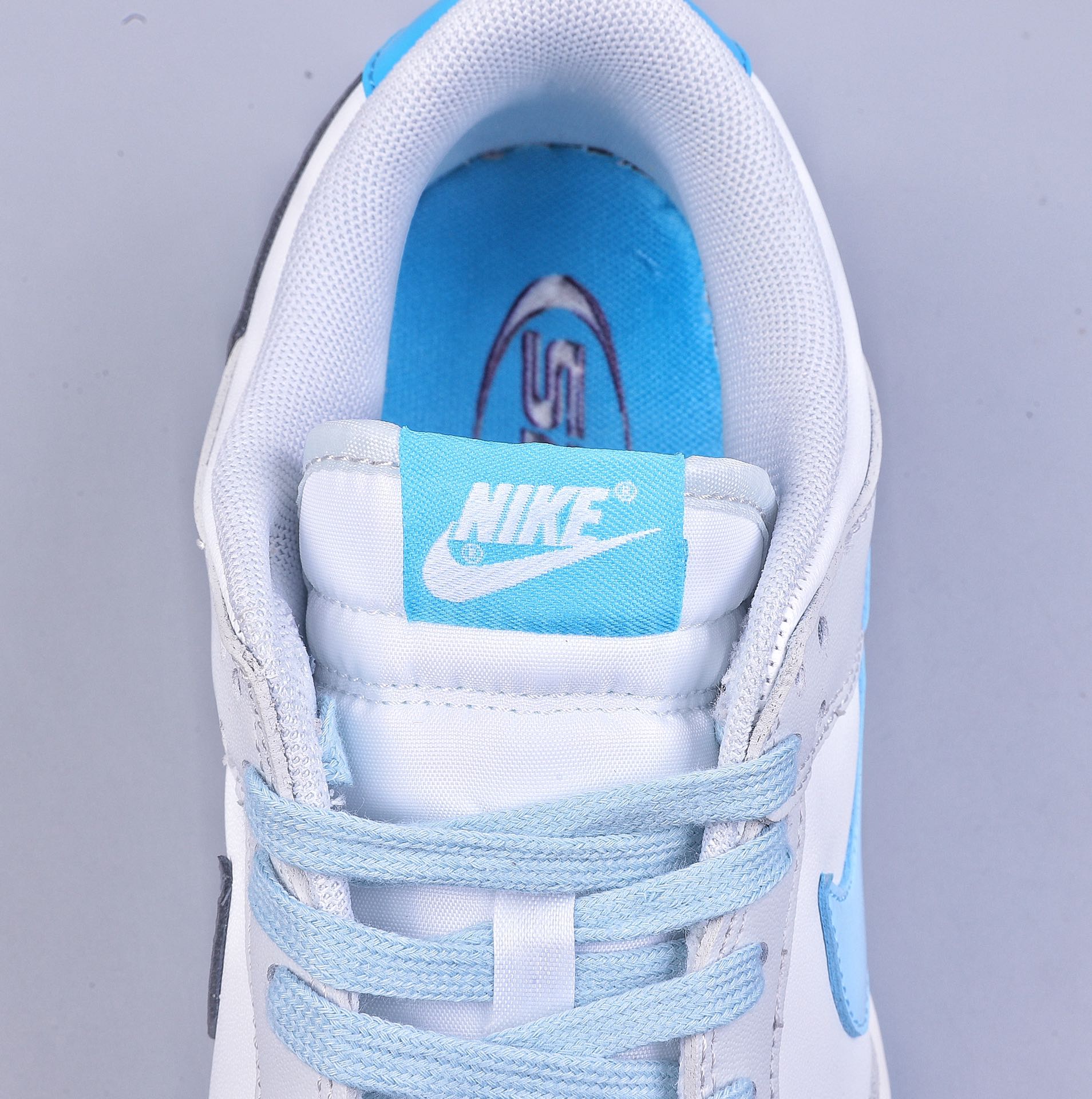 Nike SB Dunk Low Light Gray White Blue Sky FN3433-141