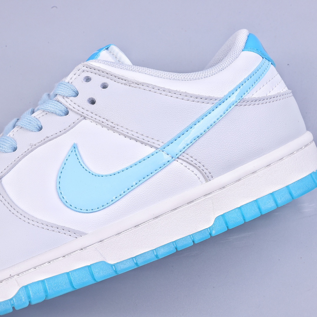 Nike SB Dunk Low Light Gray White Blue Sky FN3433-141