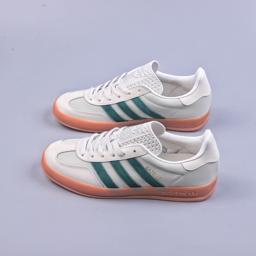 Adidas Originals Gazelle Indoor ID2567 Clover retro casual non-slip wear-resistant low-top sneakers