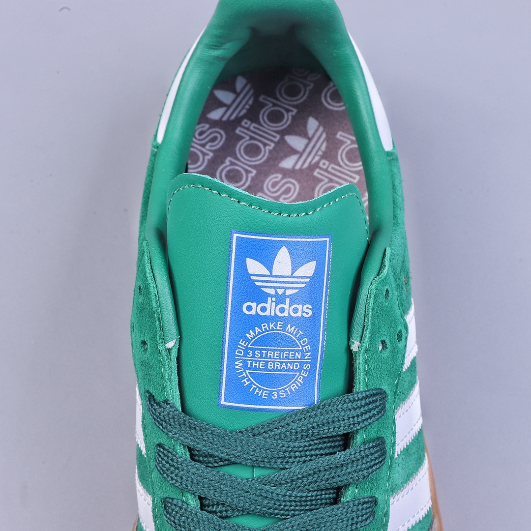 Adidas Samba Team raw rubber suede green Adidas classic Samba OG slender shoe last for nearly 70 years ID2054