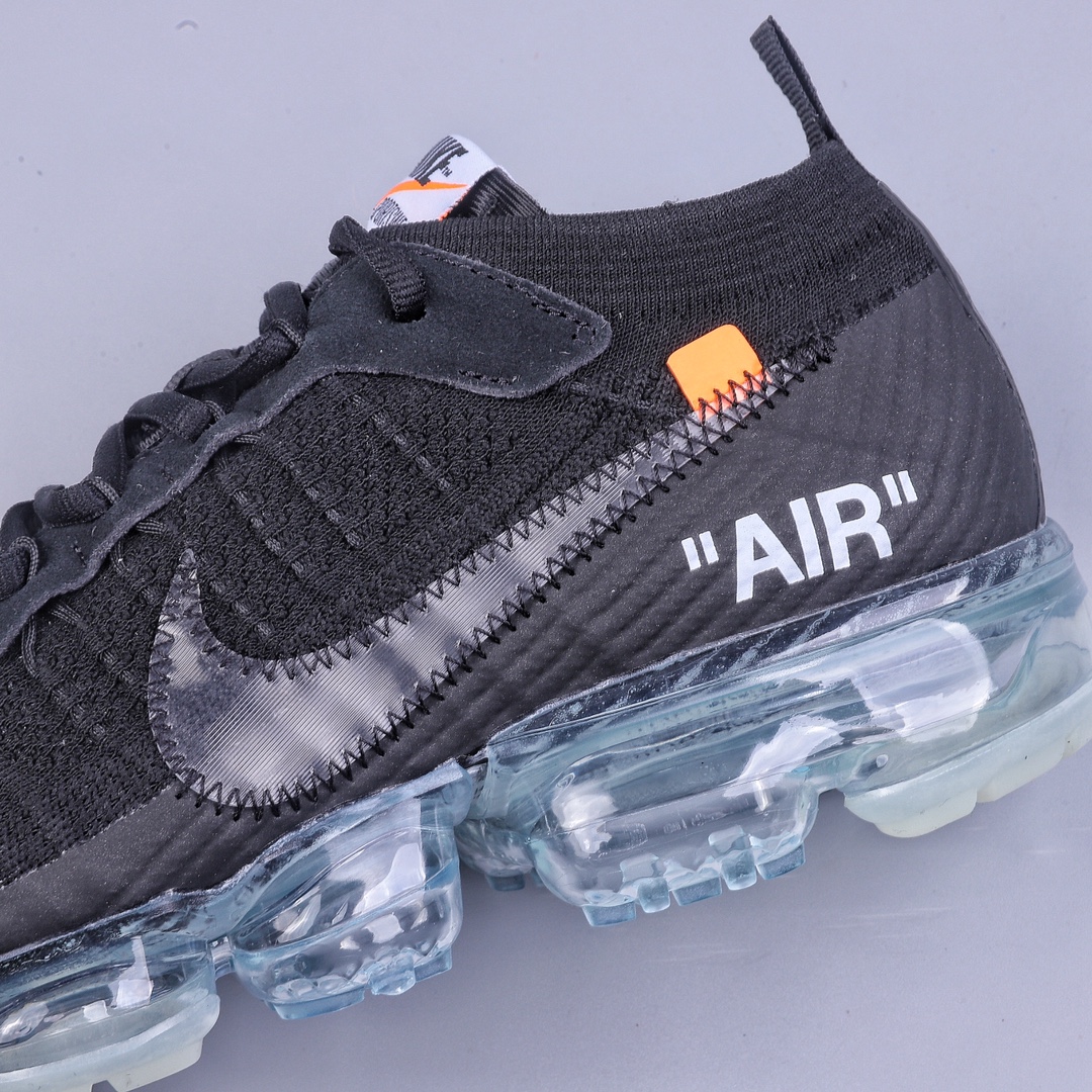 Off White x Nike Vapor Max steam air cushion jogging shoes AA3831-002