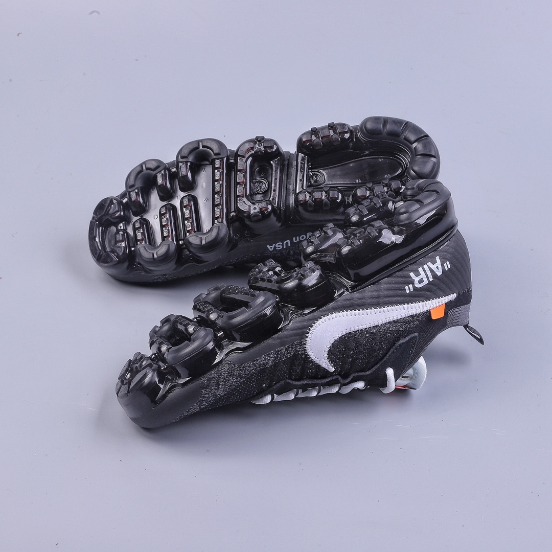 Off White x Nike Vapor Max steam air cushion jogging shoes AA3831-001