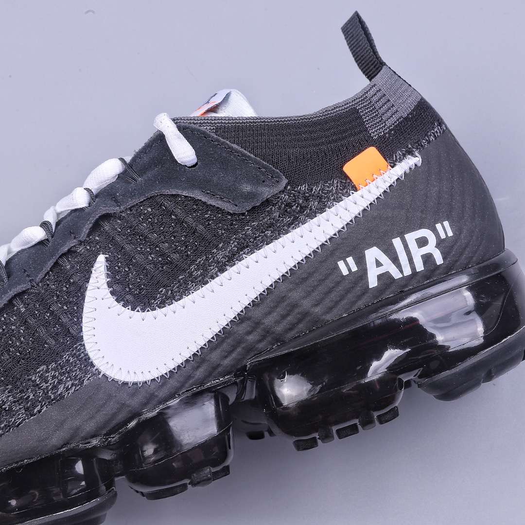 Off White x Nike Vapor Max steam air cushion jogging shoes AA3831-001