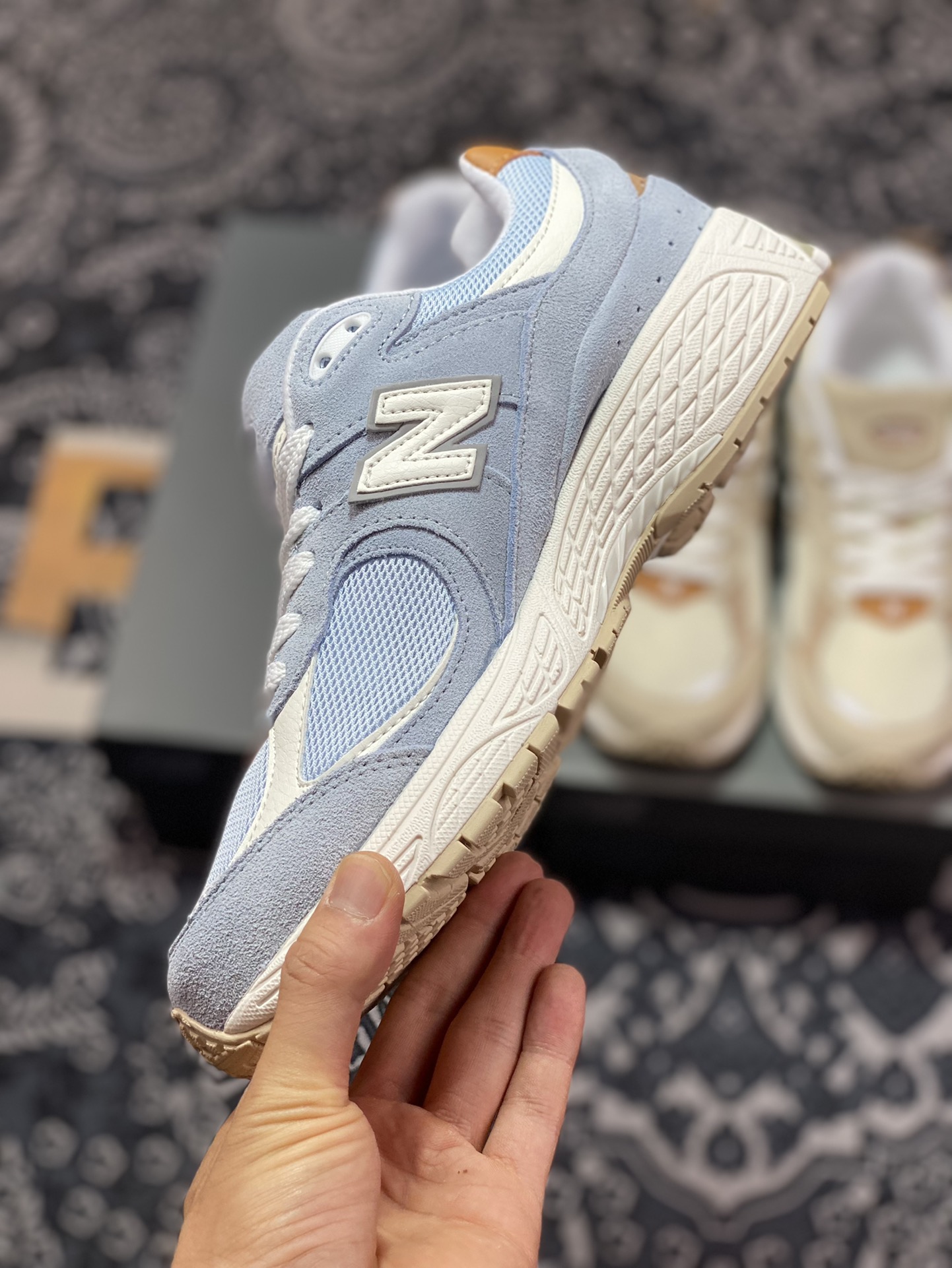 New Balance 2002R light gray blue classic color M2002RSD