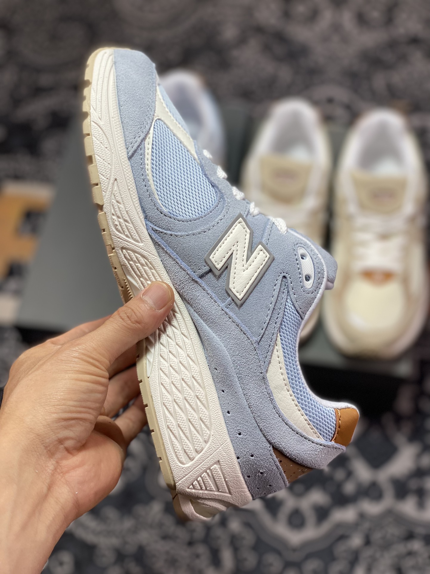 New Balance 2002R light gray blue classic color M2002RSD