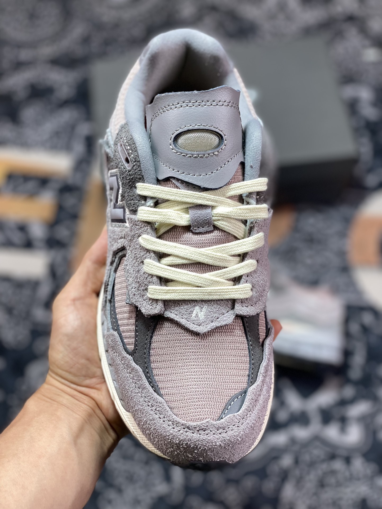 New Balance 2002R Gray Purple Classic Color M2002RDY