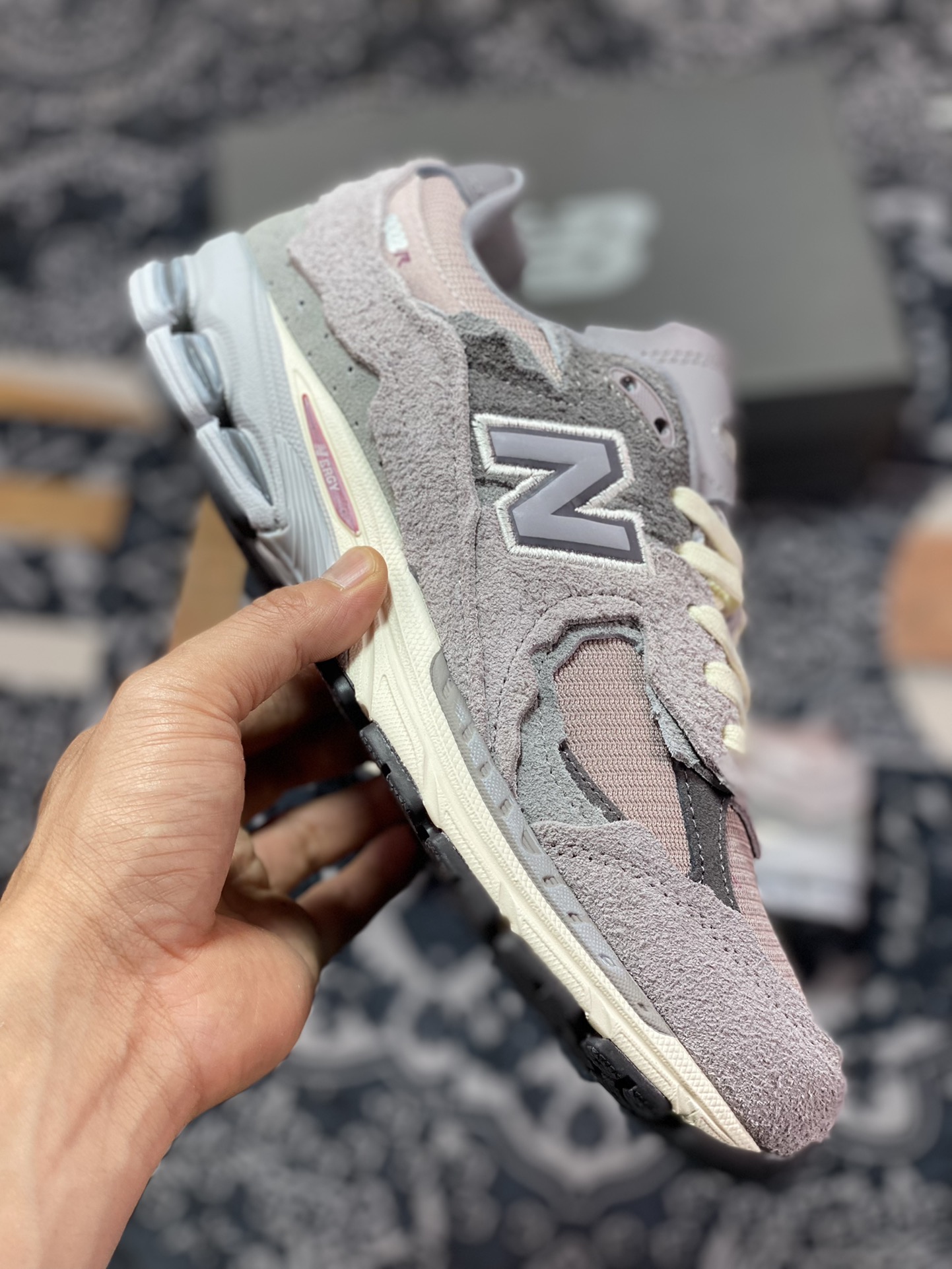 New Balance 2002R Gray Purple Classic Color M2002RDY