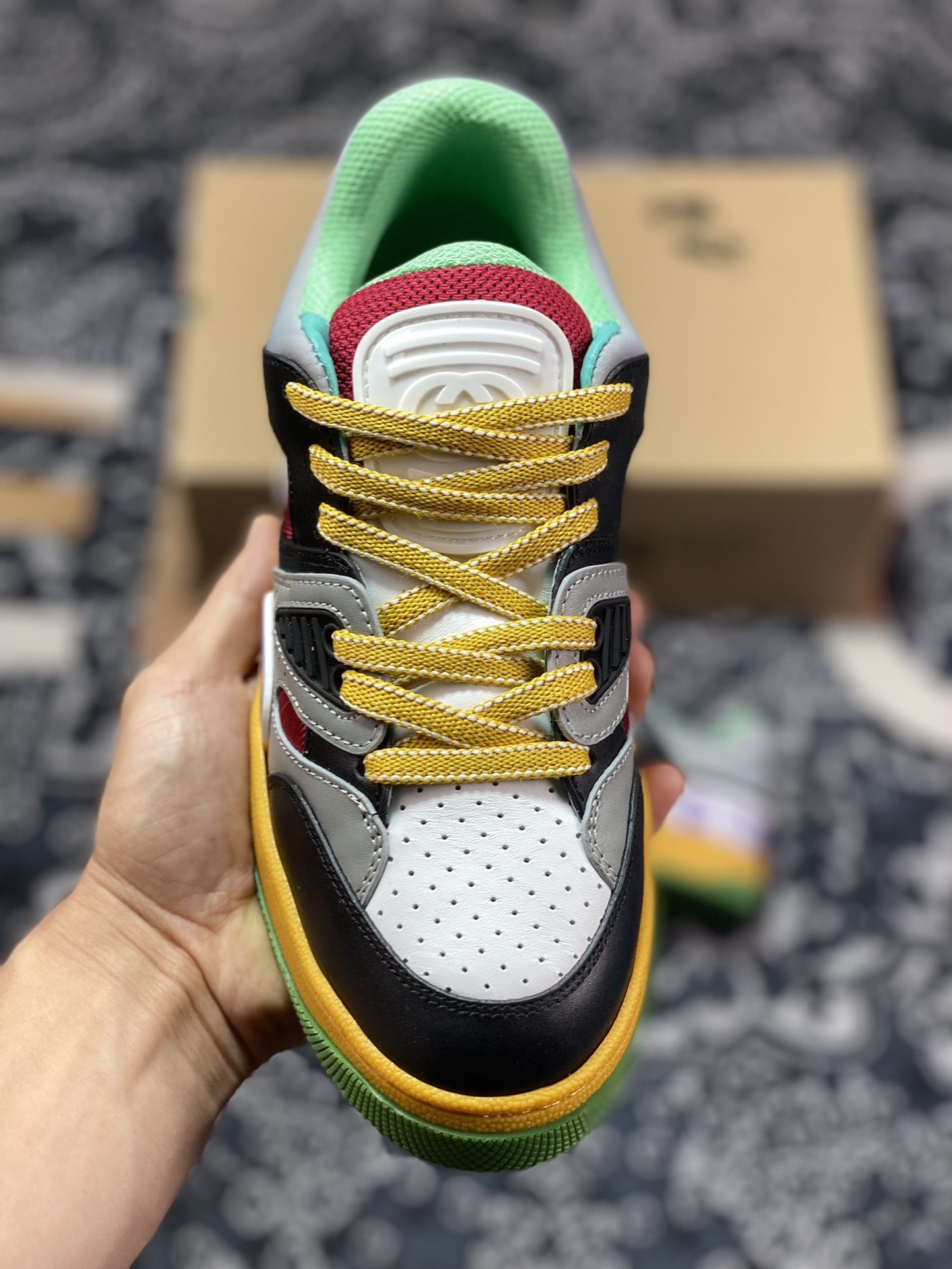 Gucci Basket Low-Top Sneaker classic basketball prototype sneakers 