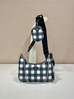 Where could you find a great quality designer
 Prada Re-Edition 2005 Bags Handbags Lattice Weave Chains