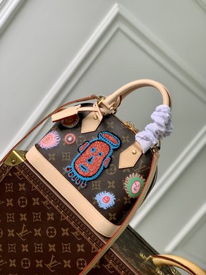 Louis Vuitton LV Alma BB Bags Handbags AAA Replica Designer
 Embroidery M46428