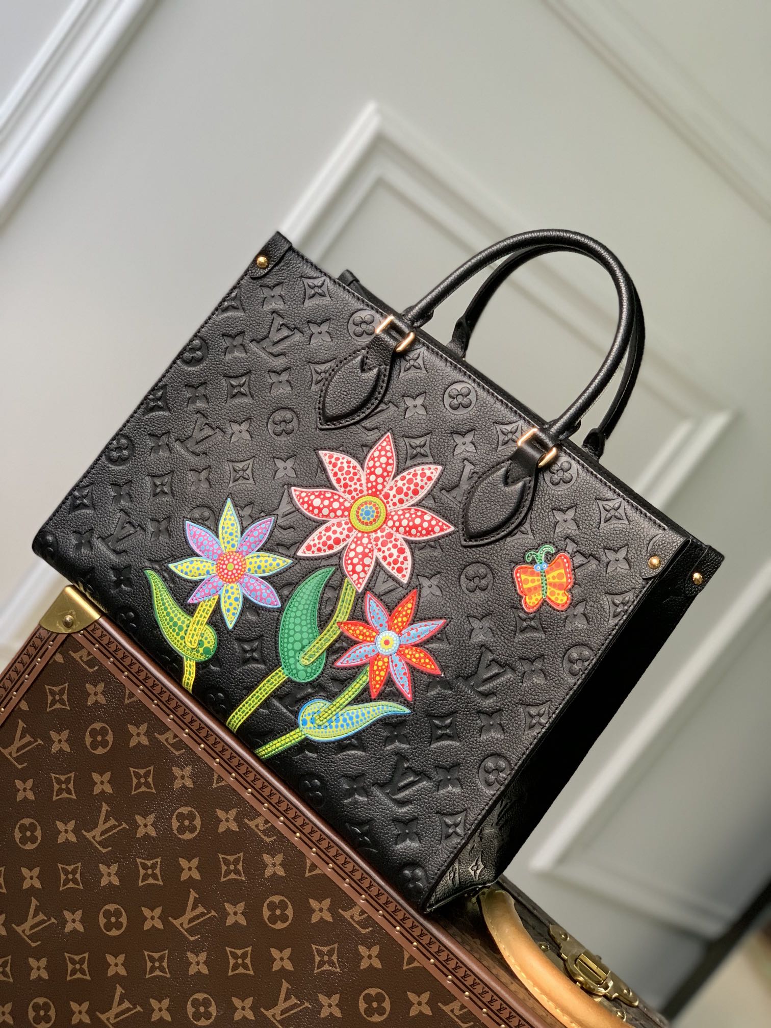 Louis Vuitton LV Onthego Bags Handbags Black M46416