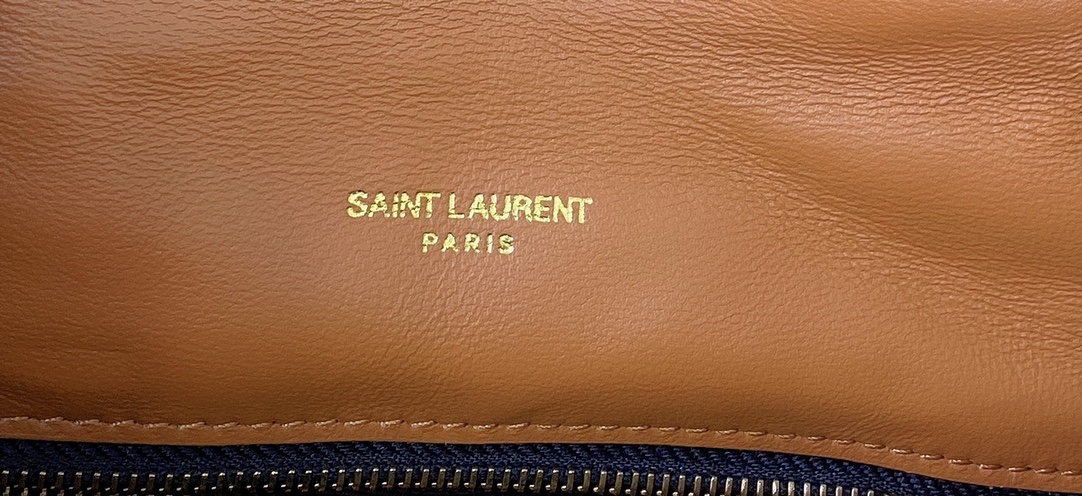 Yves Saint Laurent Loulou Puffer Caramel Lambskin Bag with Gold Hardware 6 i1685177730 43 4