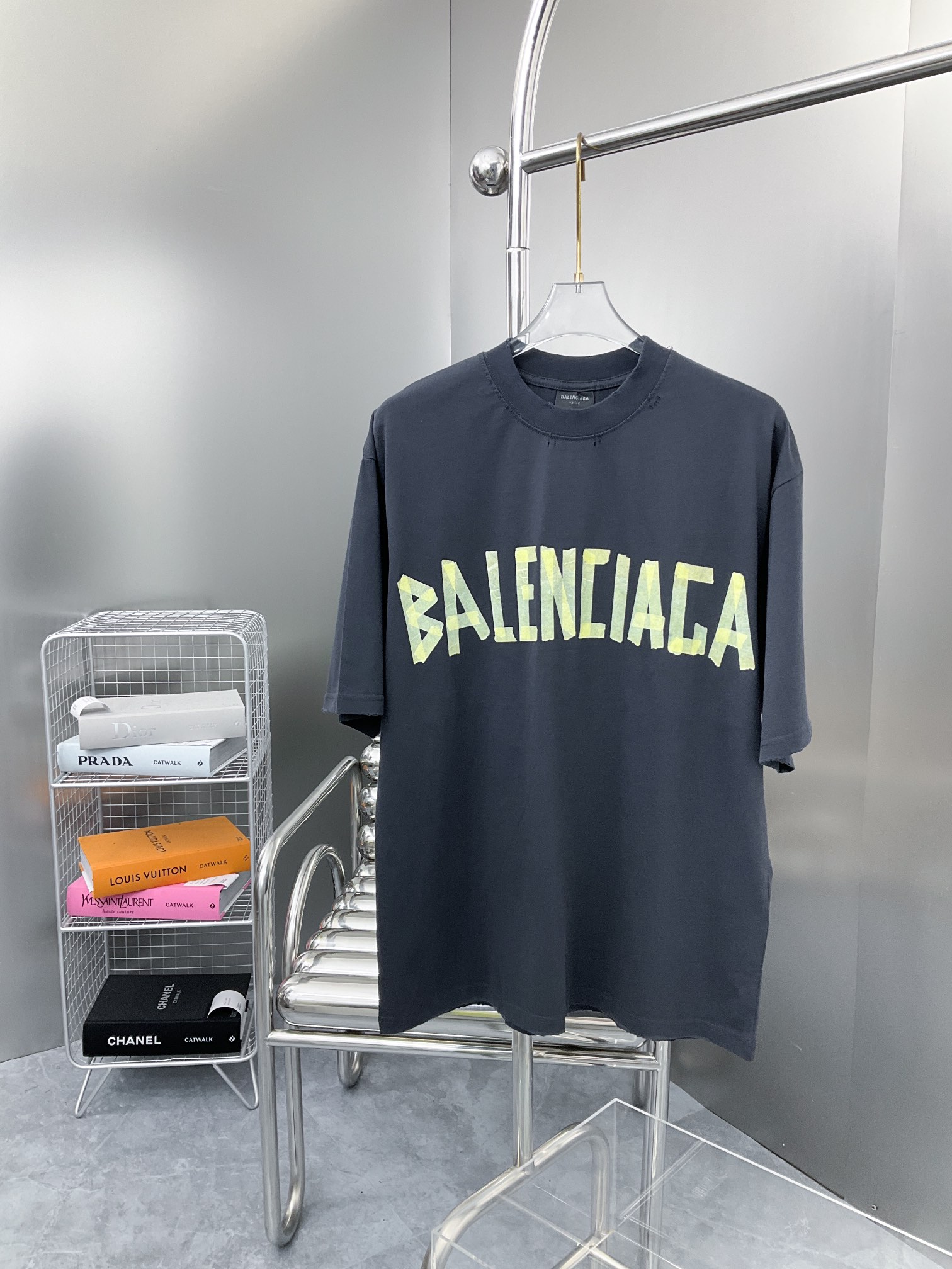 Balenciaga Abbigliamento T-Shirt Unisex Cotone Vintage Maniche corte