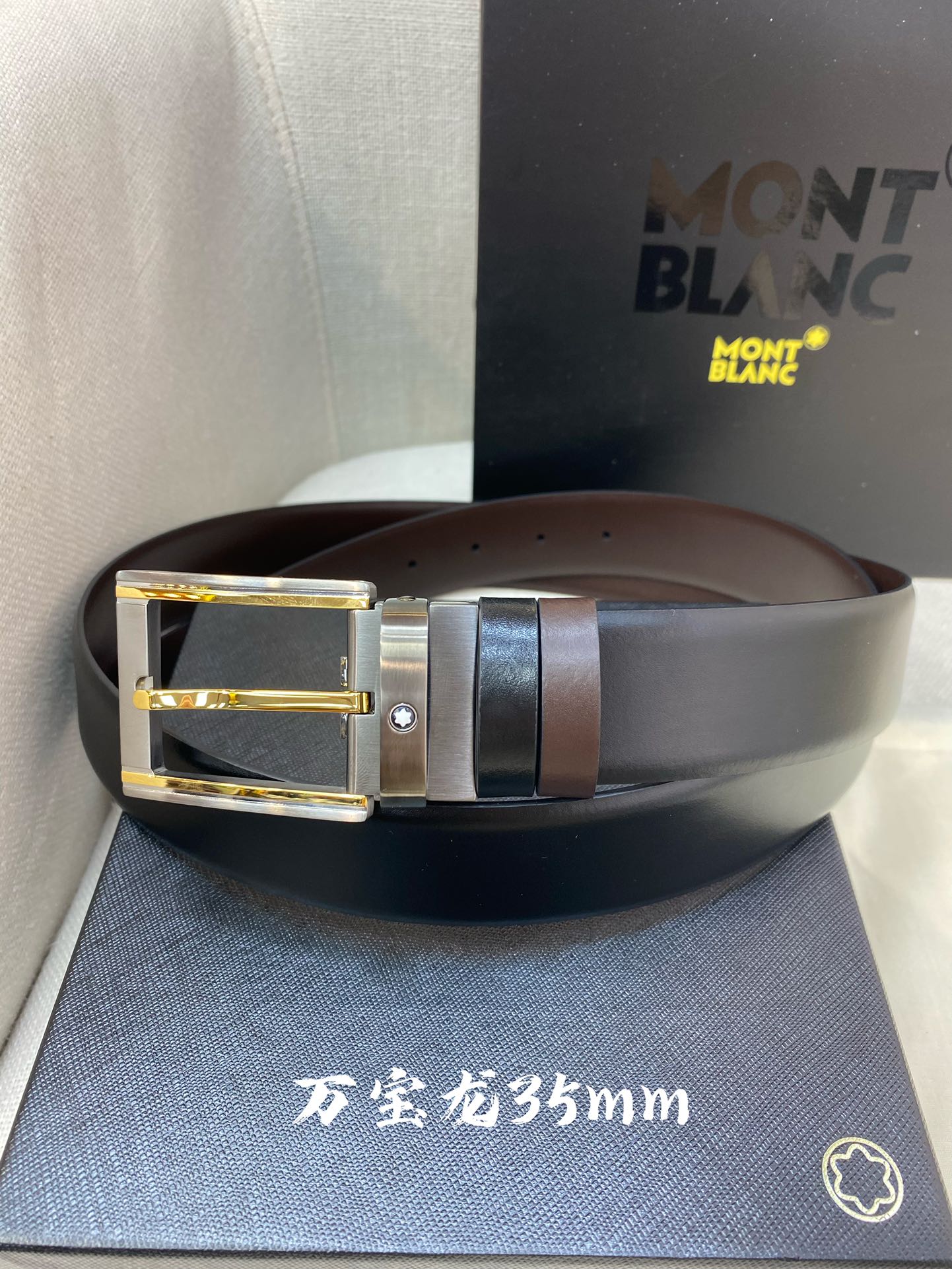 Montblanc万宝龙宽3.5cm