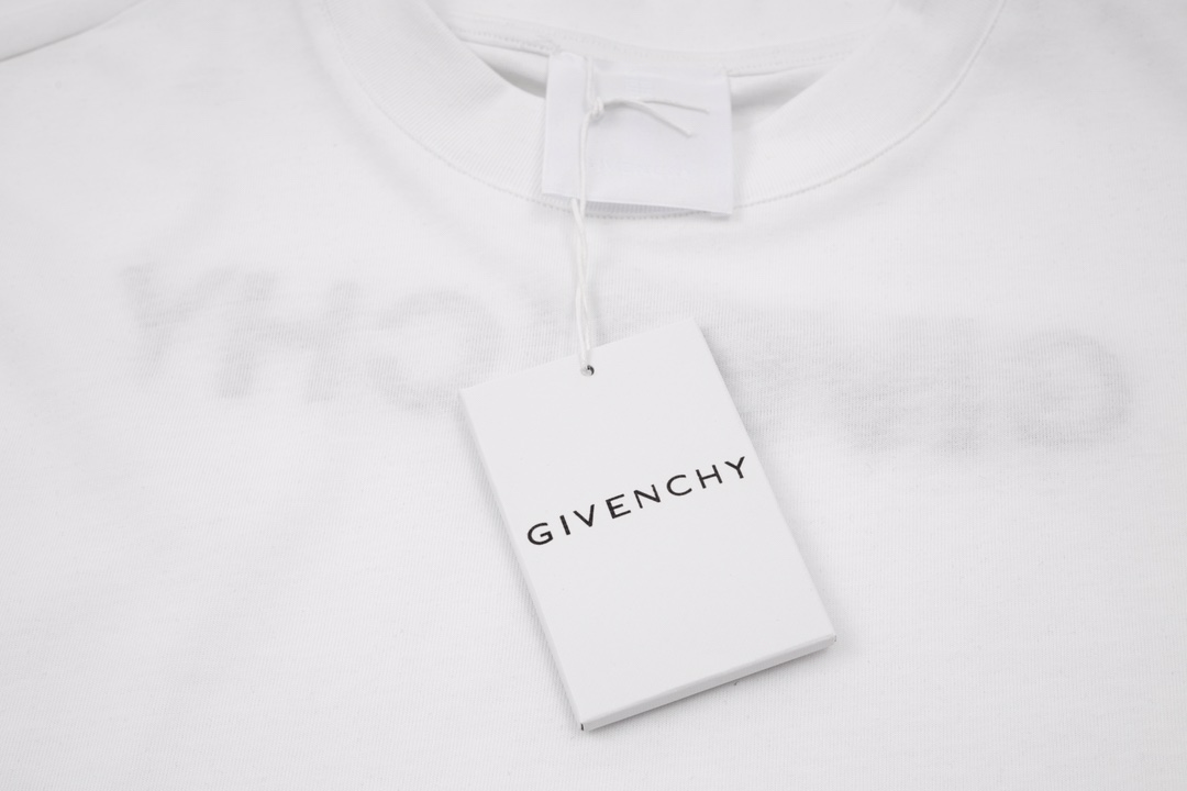 Givenchy 纪梵希2023 经典刺绣系列 无袖 背心 前后绣花圆领宽松OS短袖T恤