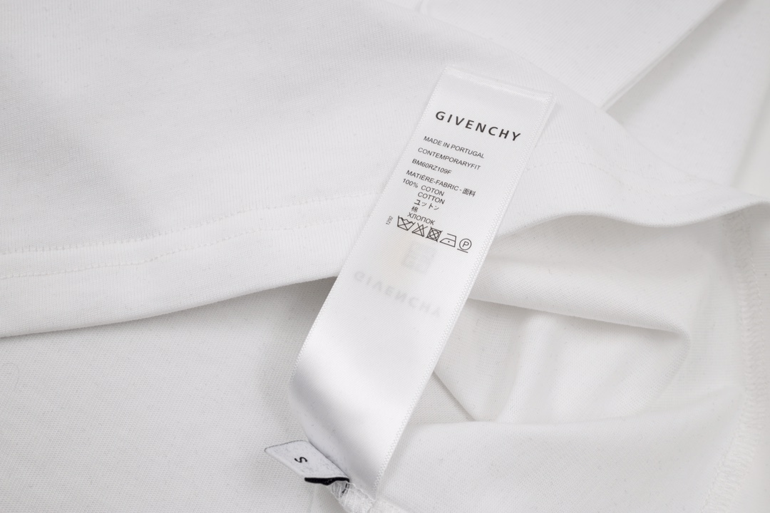 Givenchy 纪梵希2023 经典刺绣系列 无袖 背心 前后绣花圆领宽松OS短袖T恤