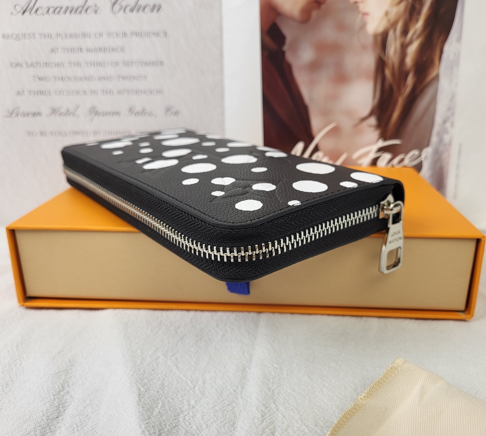 Leather wallet color options