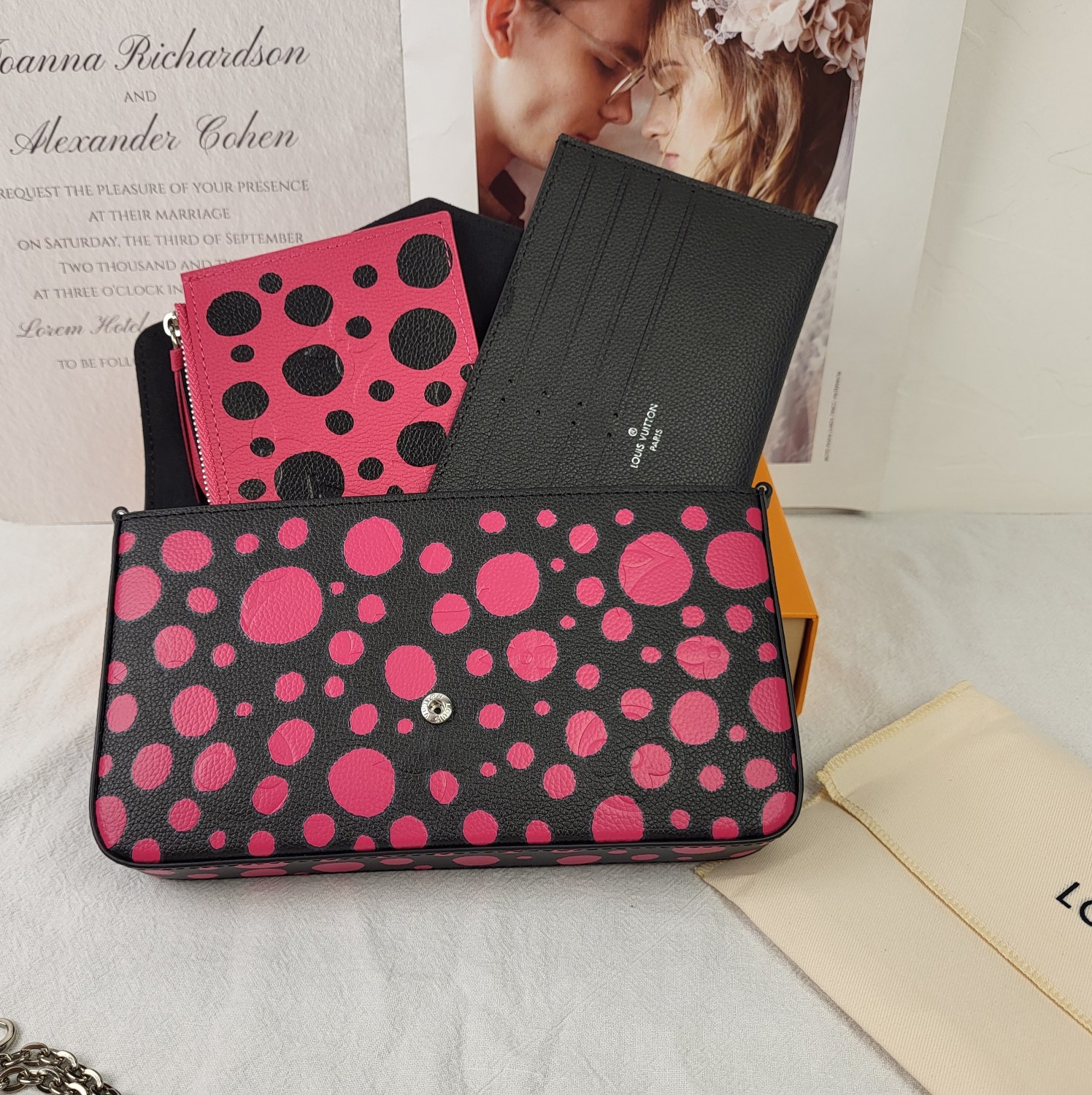 Louis Vuitton x Yayoi Kusama packaging