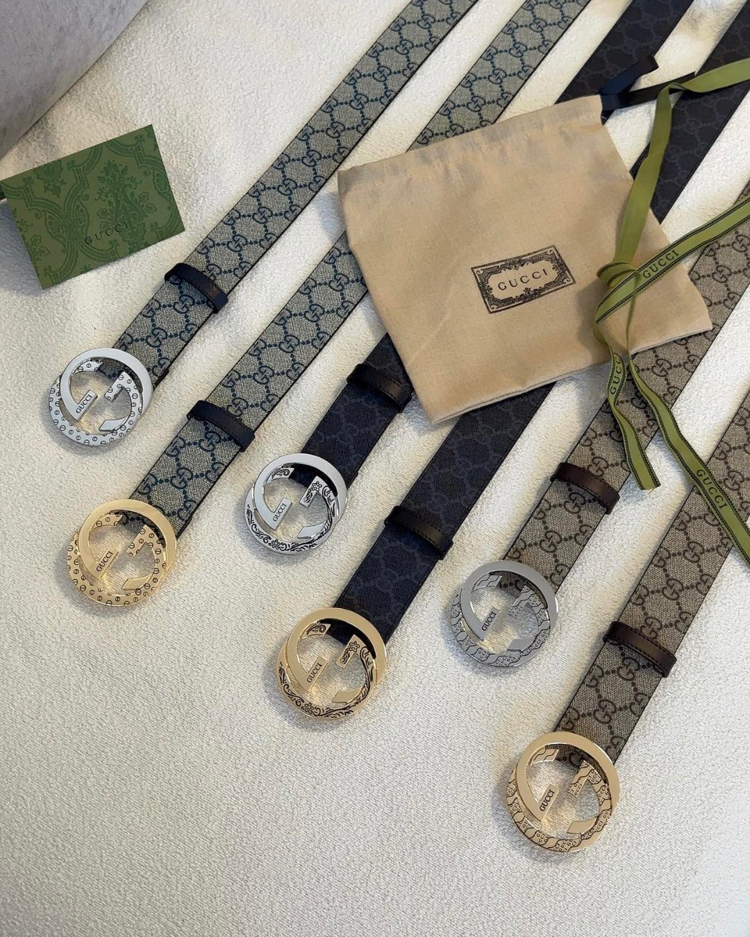 Gucci.古驰全套包装宽度38mm