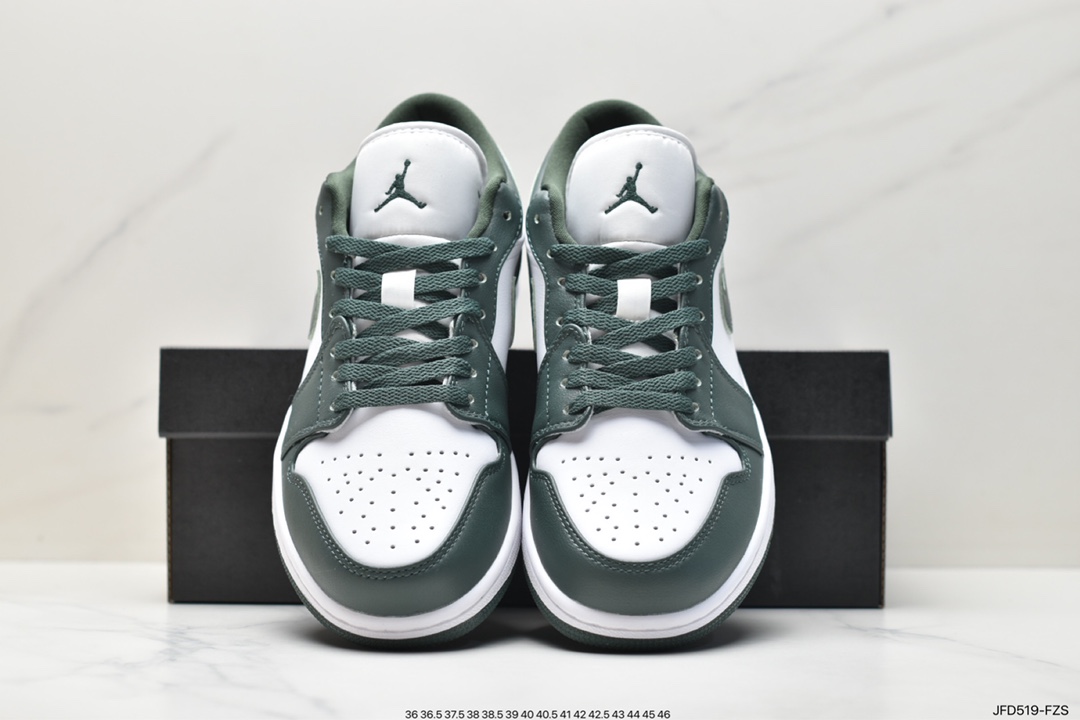 170 耐克Nike Air Jordan 1 Mid”Green Yellow”AJ1乔丹一代中帮篮球鞋 DC0774-113