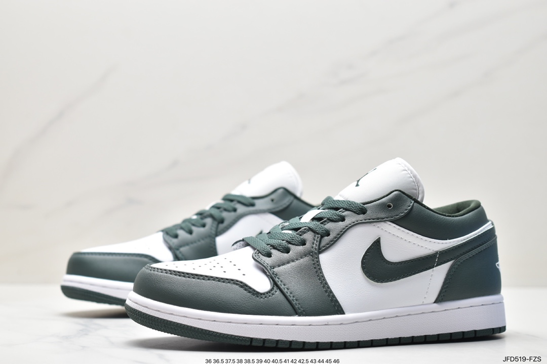 170 耐克Nike Air Jordan 1 Mid”Green Yellow”AJ1乔丹一代中帮篮球鞋 DC0774-113