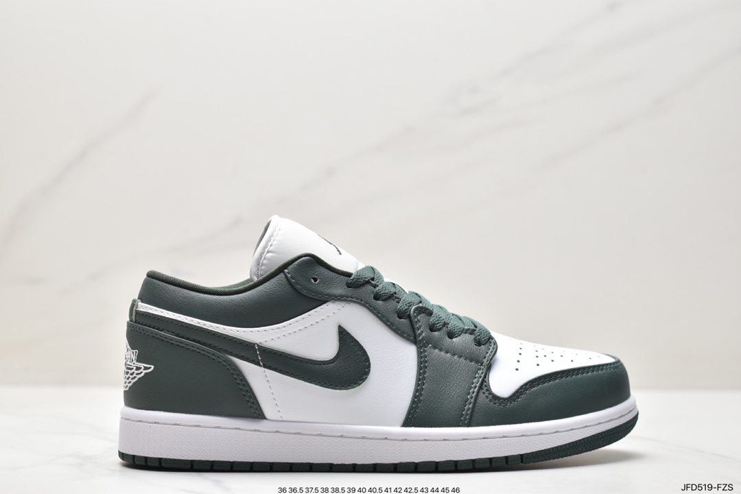 170 耐克Nike Air Jordan 1 Mid”Green Yellow”AJ1乔丹一代中帮篮球鞋 DC0774-113