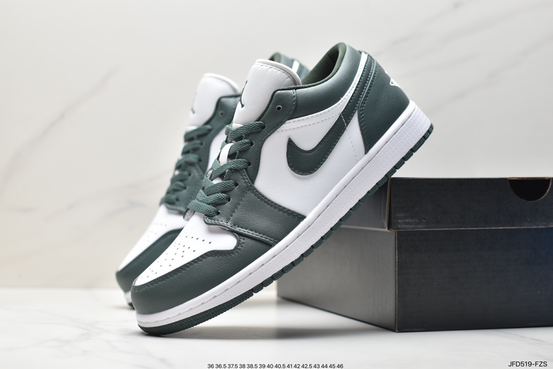 170 耐克Nike Air Jordan 1 Mid”Green Yellow”AJ1乔丹一代中帮篮球鞋 DC0774-113