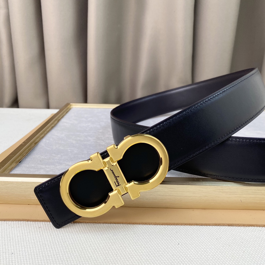 男士费拉柔软细腻百搭大方宽3.8CM