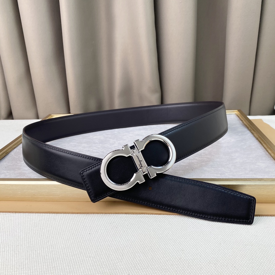 男士费拉柔软细腻百搭大方宽3.8CM