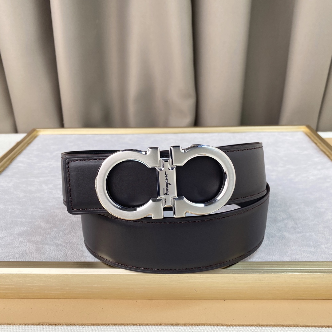 男士费拉柔软细腻百搭大方宽3.8CM