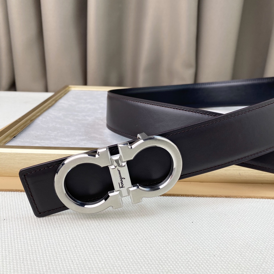 男士费拉柔软细腻百搭大方宽3.8CM