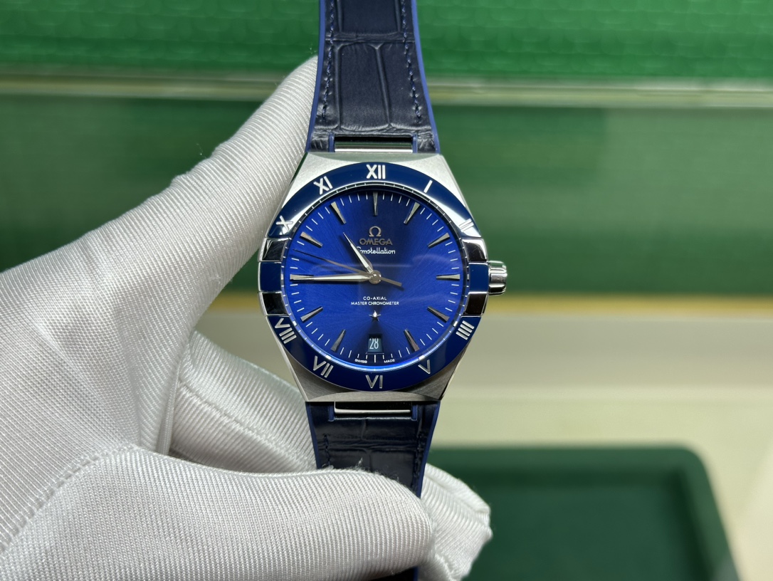 NO:143332,Omega Constellation Series Men's Fully Automatic Mechanical Movement, Omega19860909欧米茄星座系列男士 全自动机械机芯,,omega,Watch