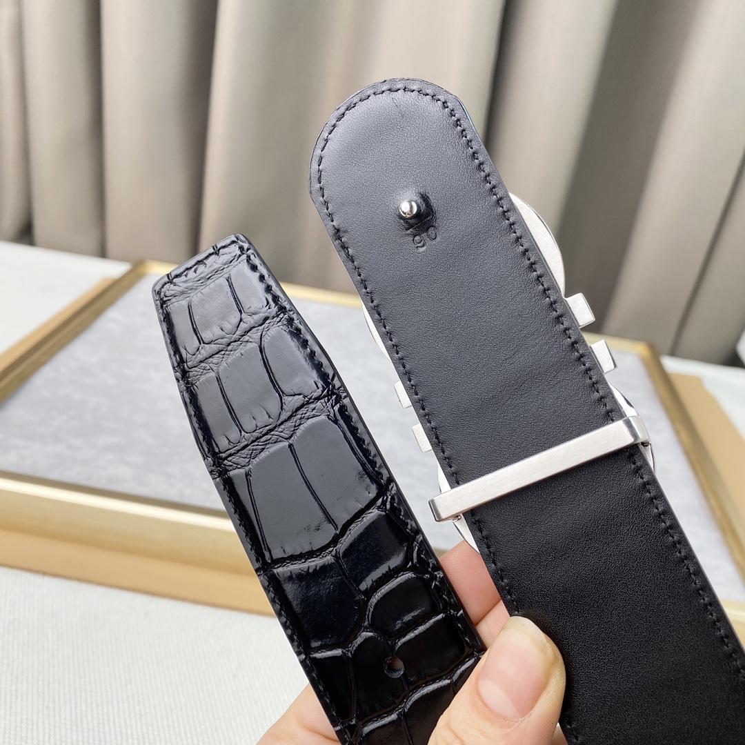 男士费拉柔软细腻百搭大方宽3.8CM