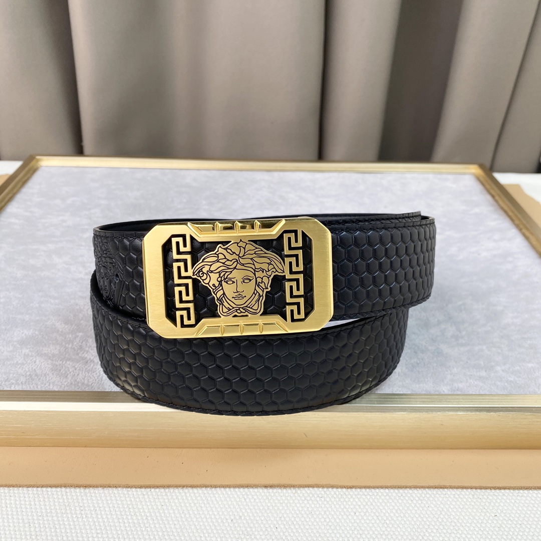 美杜莎人头！进口牛皮宽3.8CM官网
