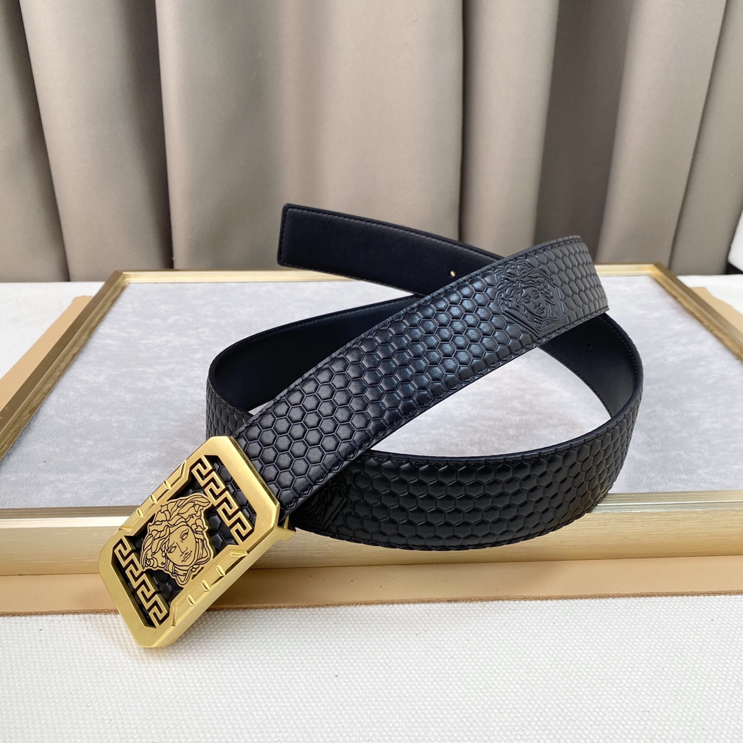 美杜莎人头！进口牛皮宽3.8CM官网
