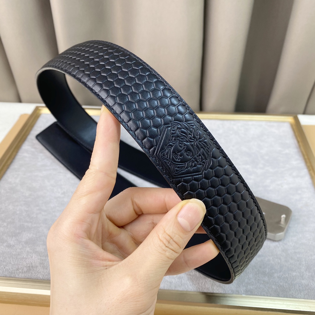 美杜莎人头！进口牛皮宽3.8CM官网
