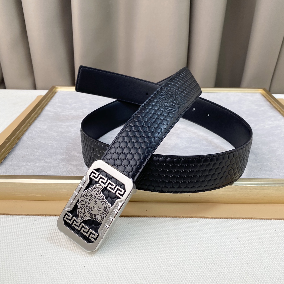 美杜莎人头！进口牛皮宽3.8CM官网