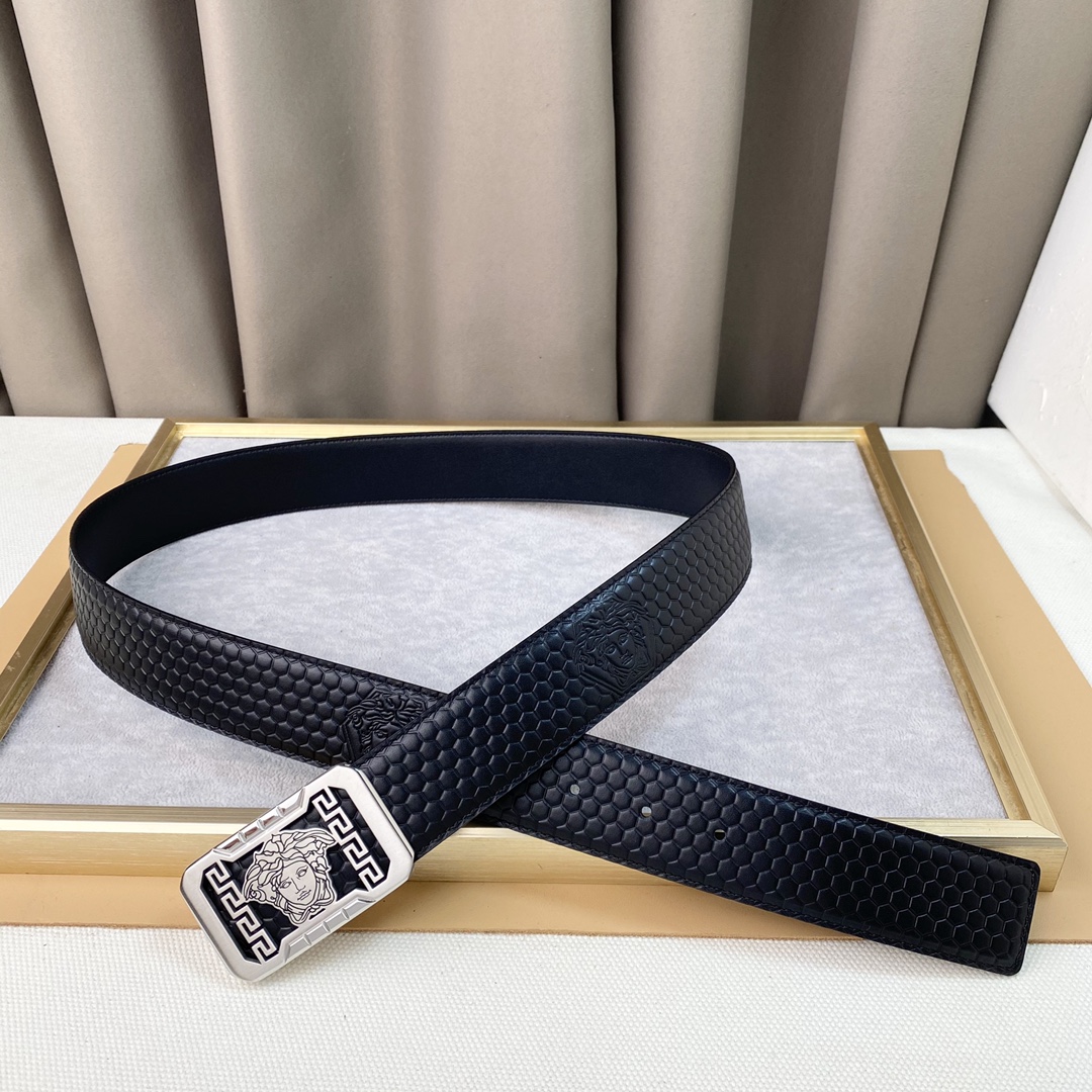 美杜莎人头！进口牛皮宽3.8CM官网