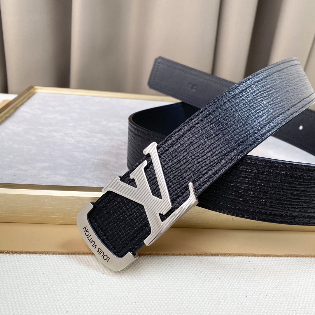 LV商务休闲正装均可佩戴！3.8cm