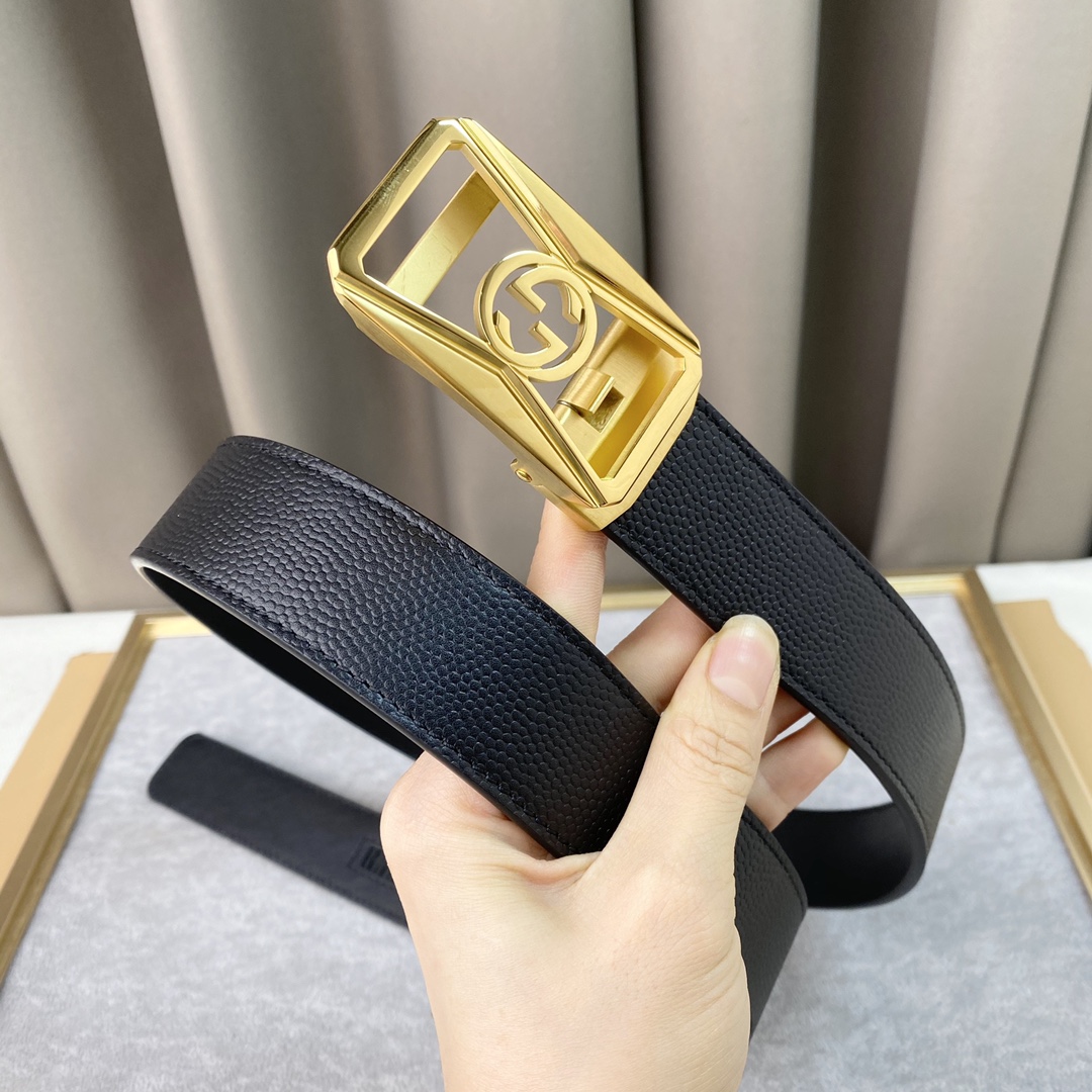 男士古奇柔软细腻百搭大方宽3.5CM