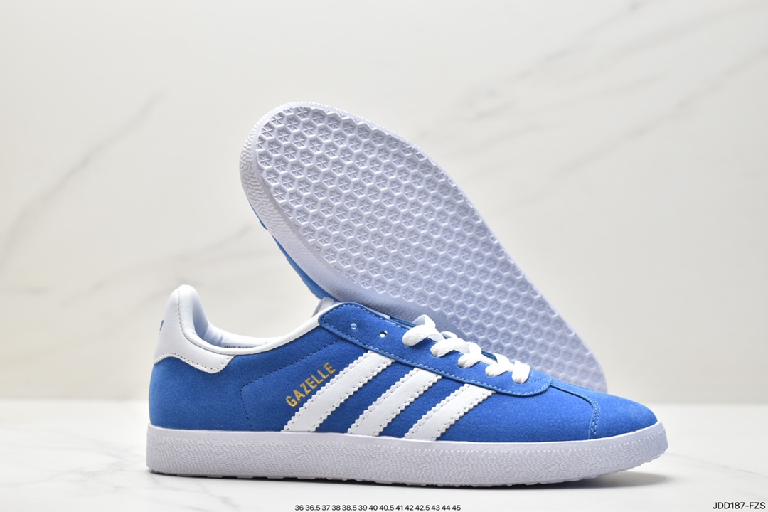 adidas Originals Gazelle 85 Clover casual non-slip wear-resistant low-cut sneakers GX2207