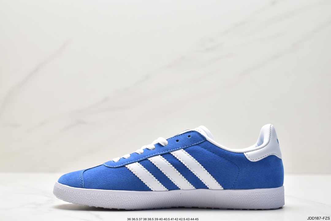 adidas Originals Gazelle 85 Clover casual non-slip wear-resistant low-cut sneakers GX2207