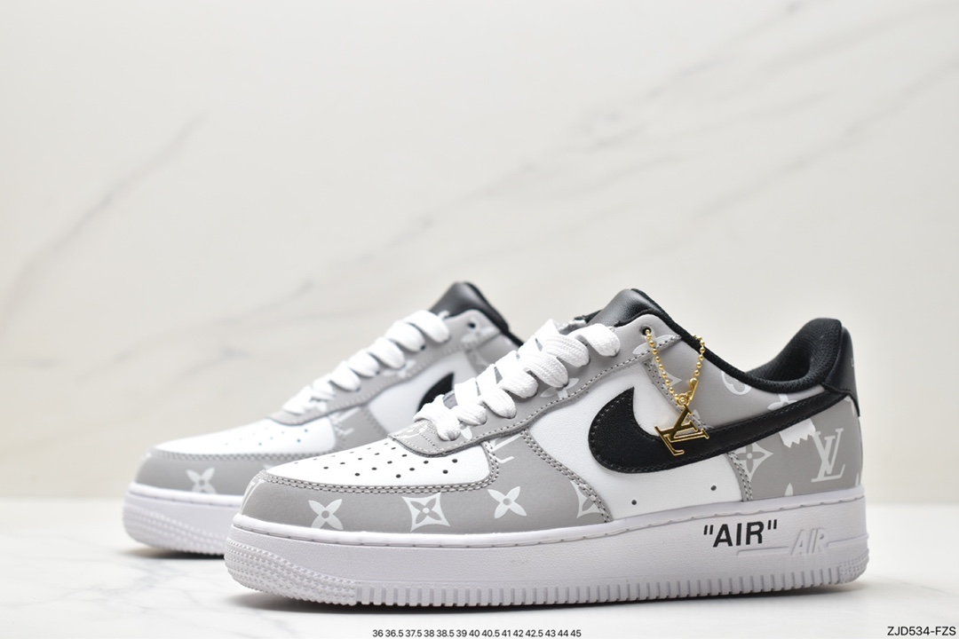 Lv x Nike Air Force 1 Low Louis Vuitton LV co-branded Air Force 1 low-top sports and leisure sneakers 1A9VYG