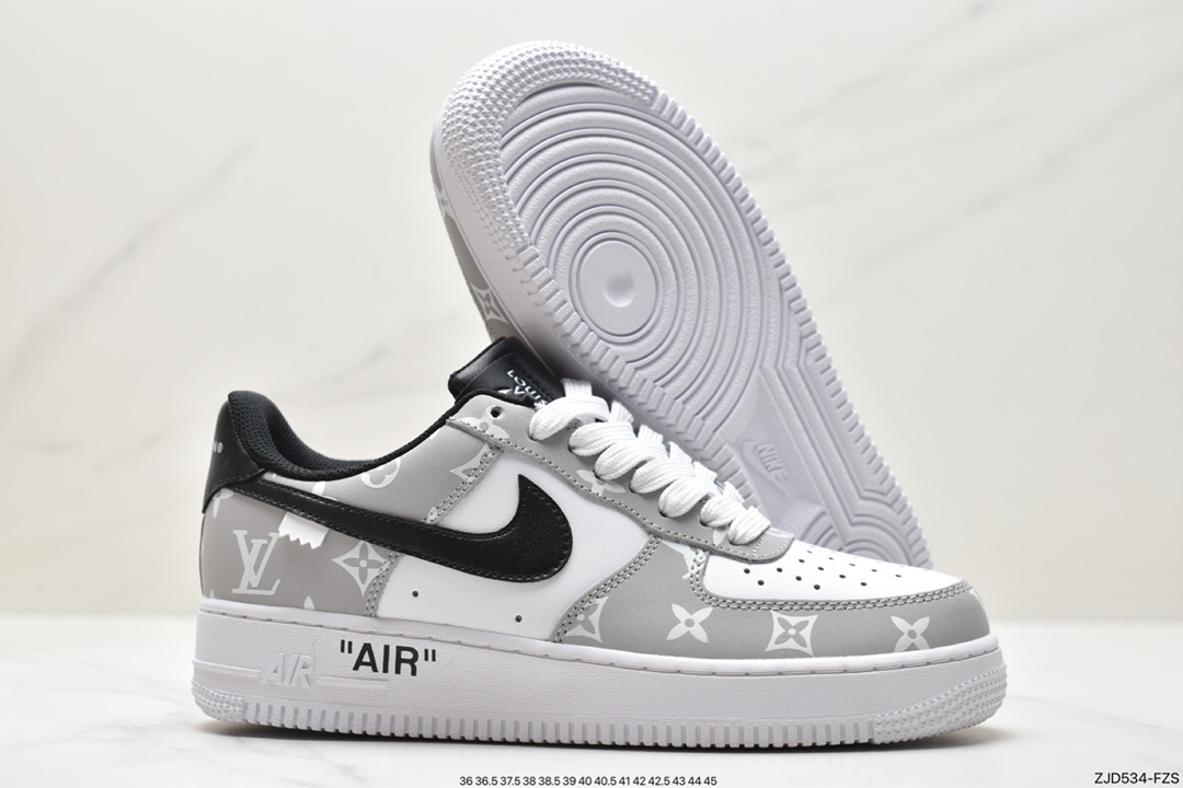 Lv x Nike Air Force 1 Low Louis Vuitton LV co-branded Air Force 1 low-top sports and leisure sneakers 1A9VYG