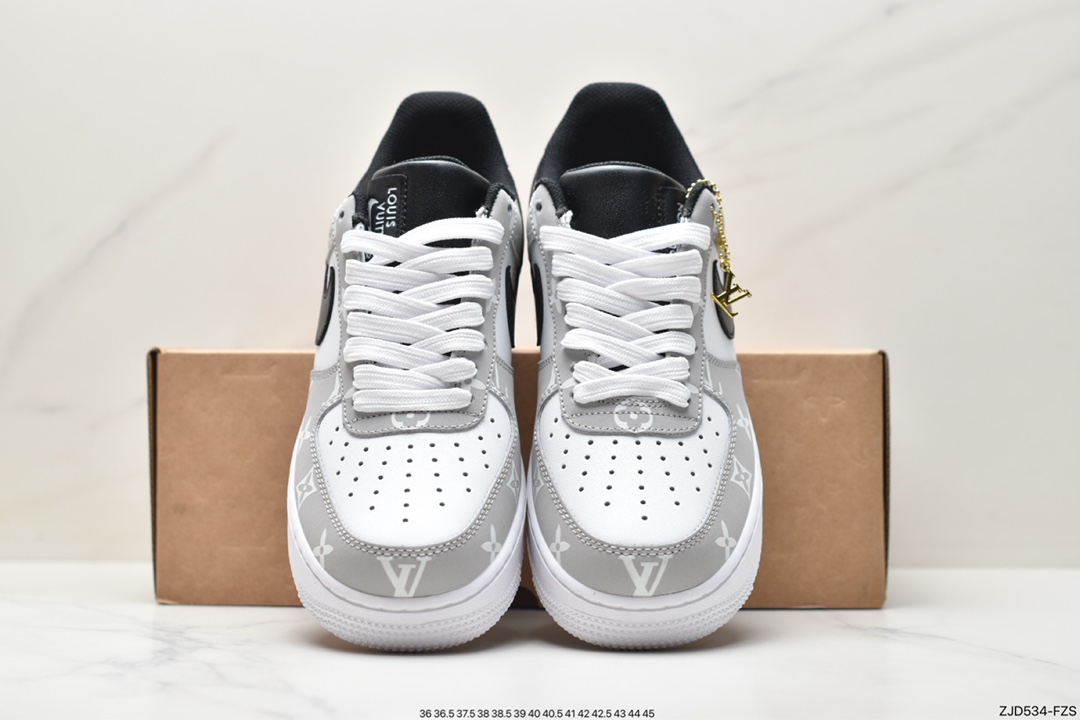 Lv x Nike Air Force 1 Low Louis Vuitton LV co-branded Air Force 1 low-top sports and leisure sneakers 1A9VYG