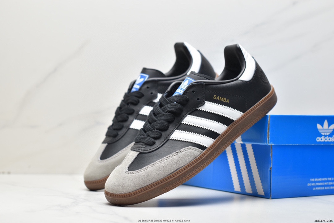 Adidas Originals Samba OG Samba series gentleman's moral training football versatile leather sneakers GX6806