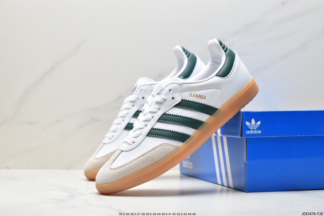 Adidas Originals Samba OG Samba series gentleman's moral training football versatile leather sneakers GX6806