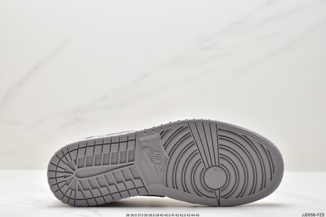 130 耐克Nike Air Jordan 1 Retro Low OG”Atmosphere Grey”AJ1乔丹一代篮球鞋“新百白灰”CZ0790-101