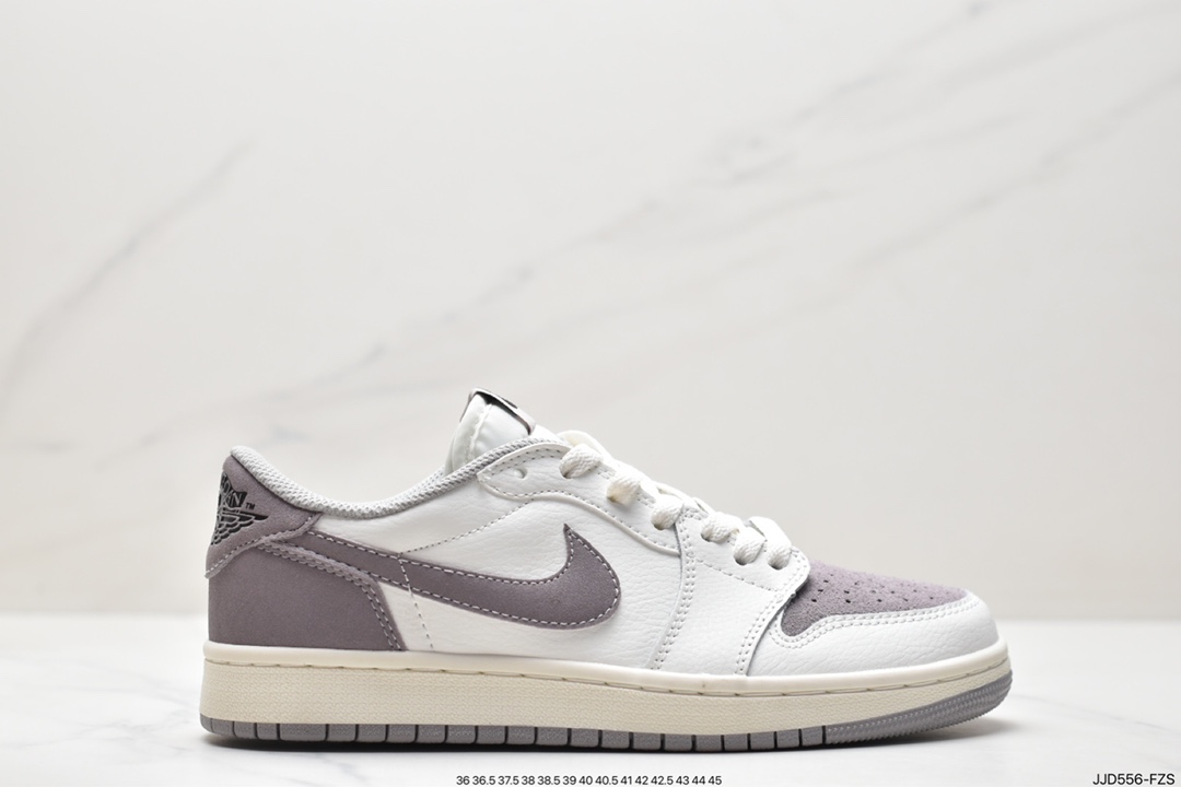 130 耐克Nike Air Jordan 1 Retro Low OG”Atmosphere Grey”AJ1乔丹一代篮球鞋“新百白灰”CZ0790-101